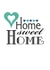Classic Stitch Style New Home Card - Hearts - Home Sweet Home created by Gellie Design