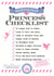 Cute Birthday Card - Female - Kids - Princess Checklist created by Eskimo Kiss Designs