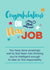 newjob congratulations New Job Card 5059 created by Silly Prints