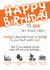 happy birthday Birthday Card 4998 created by Need A Holiday?