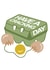 Have a cracking day egg birthday card created by Stonefoxes
