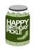 Happy birthday pickle gherkin birthday card created by Stonefoxes