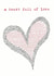 heart valentines Love & Friendship Card 27319 created by oi Doris