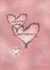 hearts pink Birthday Card 25927 created by andersonartstudio