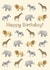 Cute Birthday Card - Animals - Safari created by Hazel Fisher Creations