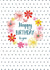 Happy Birthday Birthday Card 2523 created by Claire Giles