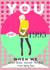 Fashion Birthday Love & Friendship Card 28114 created by What's Your Vintage?