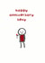 happy anniversary Anniversary Card 6481 created by Redback Cards