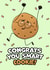 Smart cookie congratulations card created by Easel & Bear