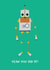 robot boy Congratulations Card 6122 created by Hannah Stevens