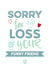 lossofpet lossofdog Sympathy Card 5063 created by Silly Prints