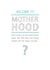 motherhood don't New Baby Card 4563 created by Prairie Chick Prints