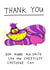 chesire cat Thank You Card 4629 created by Che Dyer