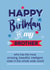 Funny Birthday Card - Brother - To My Brother Who Has The Most Amazing, Beautiful, Intelligent Sister In The Whole Wide World created by Silly Prints