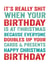 really shit Birthday Card 3502 created by Do You Punctuate?