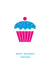Cake cupcake Birthday Card 28862 created by Wenna Designs