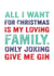 Gin over the Christmas dinner created by Do You Punctuate?