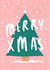Tree Illustration Christmas Card 2127 created by Charly Clements