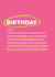birthday pink Birthday Card 6871 created by Unknown Ink