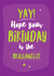 purple birthday Birthday Card 29128 created by Unknown Ink