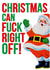 christmas rude Christmas Card 25759 created by Dean Morris Cards