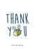 thank you Thank You Card 3398 created by Ivorymint cards