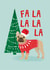 christmas dog Christmas Card 25135 created by Pet Friendly