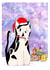 cat christmas Christmas Card 24643 created by Vee Hartley