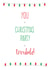 Adult Christmas Card 26854 created by Caryl Halstead