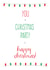 Christmas party Christmas Card 26859 created by Caryl Halstead