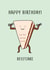 Beefcake birthday card created by Milkyprint