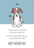 pet cute Father's Day Card 29624 created by HC Illustrations