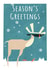 reindeer seasons Christmas Card 23731 created by Daviz
