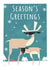 reindeer Male Christmas Card 23733 created by Daviz