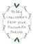merry christmas Christmas Card 6139 created by Rachel Storey Illustration