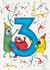 Happy 3rd Birthday Monster, illustrated by Amy Cockcroft created by Ryland Studios