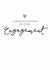 Congratulations on your engagement card - Love heart - Minimalist created by Emma Maddocks
