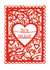 Red Engagement Heart Card created by Pogofandango