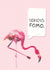 flamingo bird Card 29859 created by Little Birds Talk + Paper Hawk
