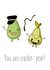 avocado pear Valentines Day Card 29873 created by Em Eato
