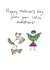 Cute Mothers Day Card - Mum - Monsters - Happy Mother's Day From Your Little Monsters created by Greetings by Nibby Williams