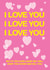 love you Valentines Day Card 30090 created by kissmekwik