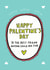 Cute Valentines Day Card - Pal - Happy Palentine's Day To The Best Friend Anyone Could Ask For created by Angela Chick