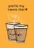 My cuppa chai card anniversary card created by The Playful Indian