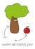 apple tree Mothers Day Card 27459 created by CushoPeas