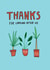 Thanks For Looking After My Plants Card created by Angela Chick