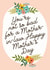 mothers day mother-in-law Mothers Day Card 5922 created by Mrs Best Paper Co.