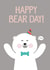 birthday bear Birthday Card 3781 created by Wink Design - Michelle Roberts