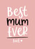 mum mothers Mothers Day Card 27083 created by Abbie Imagine