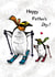 Skiing Ski Father's Day Card 23993 created by Happy Nut Creations